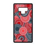 Coque note 9 silicone motif cachemire indienne design color� de samsung galaxy note 9