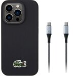 Coque officielle lacoste iconic petit pique woven iphone 15 pro c�bles usb - c