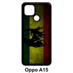 Coque oppo a15 - listen to bob marley - noir