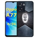 Coque pour oppo a77 4g / 5g - superhero iron the man - silicone - noir