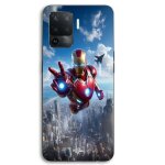 Coque pour oppo a94 iron man attaque maniacase