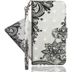 Coque compatible avec oppo find x5 pro, pu cuir 3d magn��tique antichoc b��quille case porte cartes portefeuil ...