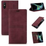 Compatible avec coque oppo reno 4 lite, pu cuir flip folio portefeuille avec emplacement carte, magntique ...