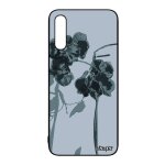 Coque orchid�e fleur pour samsung a50 silicone de protection gris telephone tropical mobile love floral ...