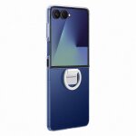 Coque originale clear bague samsung galaxy z flip 7 transparent