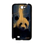 Coque panda de protection note 2 en bois naturel silicone orage 4g geant antichoc ecologie bleu ecolo ...