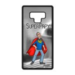 Coque super papy note 9 en silicone texte comics humour papi pas cher bebe telephone bande dessin�e gris ...