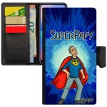 Coque super papy pour samsung a5 2016 simili cuir caoutchouc comics grand pere bande dessin�e smartphone ...