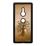 Coque peinture arbre pour sony xperia xz2 silicone ecologie zen de protection gel artistique housse naturel ...