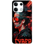 Coque pour poco x6 5g cyber girl