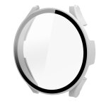 Coque avec protecteur d'�cran pour samsung galaxy watch 4 / 5 40 mm blanc
