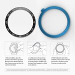 Coque de protection adhésive en acier inoxydable, 41mm, pour samsung galaxy watch 3, nouvelle coque anti ... Coque de protection adhésive en acier inoxydable, 41mm, pour samsung galaxy watch 3, nouvelle coque anti ...