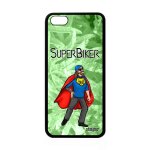 Coque de protection pour iphone 5c silicone super biker motard etui bd heros comique smartphone tpu comics ...