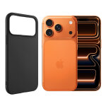 Coque de protection noir souple silicone pour apple iphone 17 pro max 6. 9  - visiodirect -