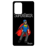 Coque de protection samsung a72 silicone super biker motard comics case noir humoristique heros sm - ...