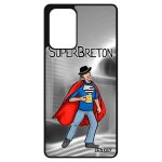 Coque de protection samsung a72 en silicone super breton case personnalis� comics humour drole bande ...