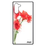Coque de protection samsung note 10 en silicone bouquet de fleurs cadeau fete des meres floral antichoc ...
