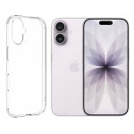 Coque de protection transparente souple silicone pour apple iphone 17 6. 3  - visiodirect -