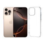 Coque de protection transparente souple silicone pour iphone 16 pro 6. 3  - visiodirect -