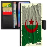 Coque rabat a3 2016 porte cartes drapeau algerie algerien jeux olympiques pas cher foot rigide sm - a310f ...