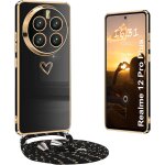 Coque pour realme 12 pro avec cordon, coque pour realme 12 pro plus avec collier housse avec motif coeur ... Coque pour realme 12 pro avec cordon, coque pour realme 12 pro plus avec collier housse avec motif coeur ...