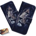 Coque redmi 10a, etui housse pour redmi 10a coque antichoc paillon fleur anime pu cuir flip wallet couverture ...