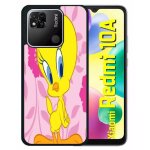 Coque pour redmi 10a - titi - silicone - noir Coque pour redmi 10a - titi - silicone - noir
