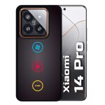 Coque pour redmi 14 pro - rebus i love windows and phone - silicone - noir