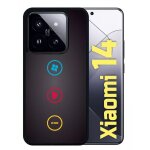 Coque pour redmi 14 - rebus i love windows and phone - silicone - noir