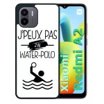 Coque pour redmi a2 - j peux pas j ai water polo 1 - silicone - noir Coque pour redmi a2 - j peux pas j ai water polo 1 - silicone - noir