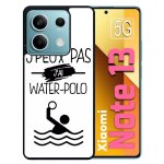 Coque pour redmi note 13 5g - j peux pas j ai water polo 1 - silicone - noir Coque pour redmi note 13 5g - j peux pas j ai water polo 1 - silicone - noir