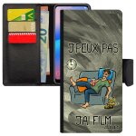 Coque redmi note 8 pro simili cuir rabat j'peux pas j'ai film cinema je humoristique texte drole television ...