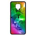 Coque pour redmi note 9 pro silicone dauphin original animaux ocean marsouin housse personnalis� animal ...