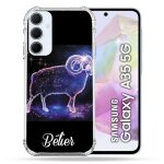 Coque renforc� pour samsung galaxy a35 5g signe zodiaque 2 b�lier
