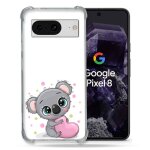 Coque renforc�e pour google pixel 8 animal koala coeur