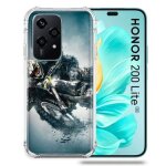 Coque renforc�e pour honor 200 lite 5g moto cross ombre
