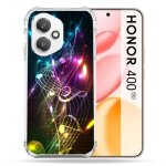 Coque renforc�e pour honor 400 5g musique partition multicolore