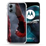 Coque renforc�e pour motorola g14 4g sport boxe gant rouge