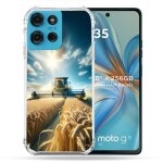 Coque renforc�e pour motorola g75 5g agriculture moissonneuse bl�