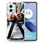 Coque renforc�e pour motorola g84 5g kimono ceinture