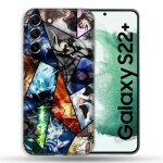 Coque renforc�e pour samsung galaxy s22 plus manga bleach pele mele