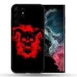Coque renforc�e pour samsung galaxy s22 ultra tete de mort diable