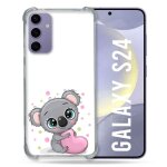 Coque renforc�e pour samsung galaxy s24 animal koala coeur