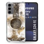 Coque renforc�e pour samsung galaxy s24 fe musique guitare tag