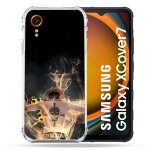Coque renforc�e pour samsung galaxy xcover 7 manga one piece ace noir