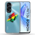 Coque renforc�e transparente pour honor 90 lite 5g bob marley graf