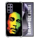 Coque renforc�e compatible magsafe pour samsung galaxy s24 ultra musique bob marley 2