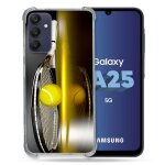 Coque renforc�e pour samsung galaxy a25 5g sport tennis reflet