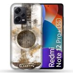Coque renforc�e pour xiaomi redmi note 12 pro plus 5g musique guitare tag