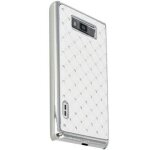 Coque rigide aspect diamants blanc lg optimus l7 p700